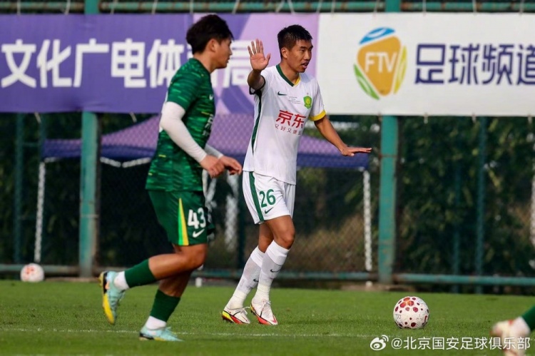 九游体育登录-今天下午，北京国安进行在海口冬训阶段的第一场队内教学赛